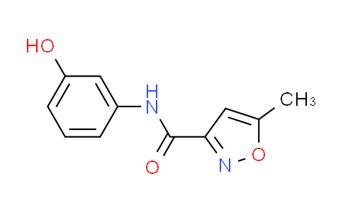 CAS No. 688051-07-2, N-(3-hydroxyphenyl)-5-methyl-3-isoxazolecarboxamide