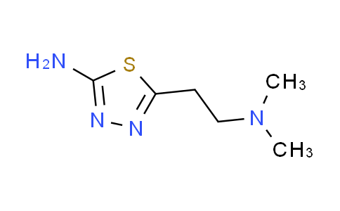 CAS No. 14068-78-1, 5-[2-(dimethylamino)ethyl]-1,3,4-thiadiazol-2-amine