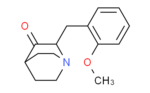 CAS No. 196713-17-4, 2-(2-methoxybenzyl)quinuclidin-3-one