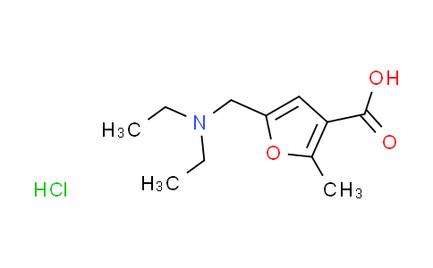 CAS No. 1158487-38-7, 5-[(diethylamino)methyl]-2-methyl-3-furoic acid hydrochloride