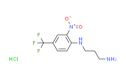 CAS No. 941591-09-9, N-[2-nitro-4-(trifluoromethyl)phenyl]-1,3-propanediamine hydrochloride
