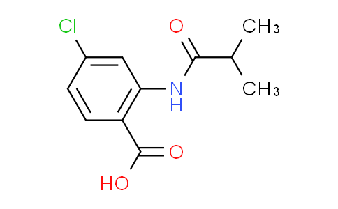 CAS No. 405904-57-6, 4-chloro-2-(isobutyrylamino)benzoic acid