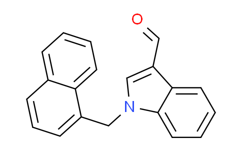 CAS No. 151409-77-7, 1-(1-naphthylmethyl)-1H-indole-3-carbaldehyde
