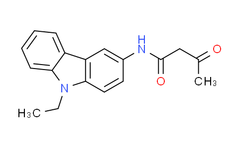 CAS No. 331713-74-7, N-(9-ethyl-9H-carbazol-3-yl)-3-oxobutanamide