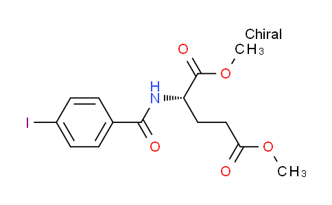 CAS No. 473444-31-4, dimethyl N-(4-iodobenzoyl)glutamate