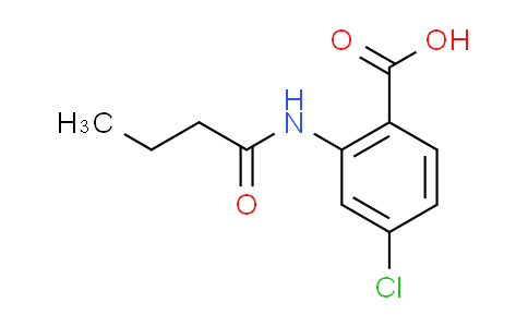CAS No. 777877-45-9, 2-(butyrylamino)-4-chlorobenzoic acid