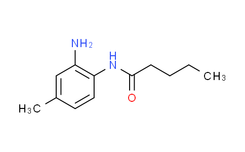 CAS No. 133085-62-8, N-(2-amino-4-methylphenyl)pentanamide
