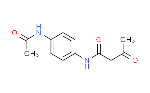 CAS No. 4433-78-7, N-[4-(acetylamino)phenyl]-3-oxobutanamide