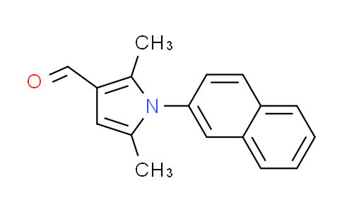 CAS No. 347332-17-6, 2,5-dimethyl-1-(2-naphthyl)-1H-pyrrole-3-carbaldehyde