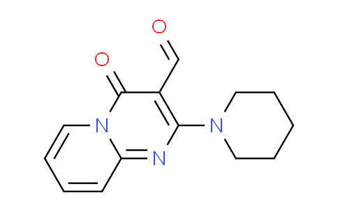 CAS No. 33345-96-9, 4-oxo-2-piperidin-1-yl-4H-pyrido[1,2-a]pyrimidine-3-carbaldehyde