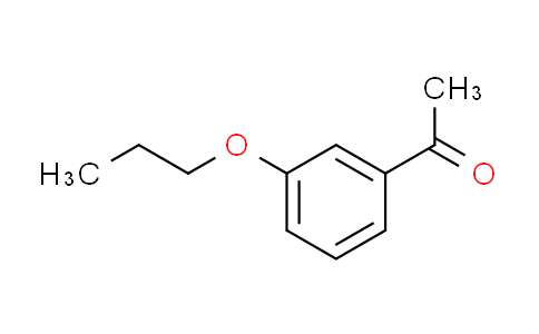 CAS No. 121704-77-6, 1-(3-propoxyphenyl)ethanone