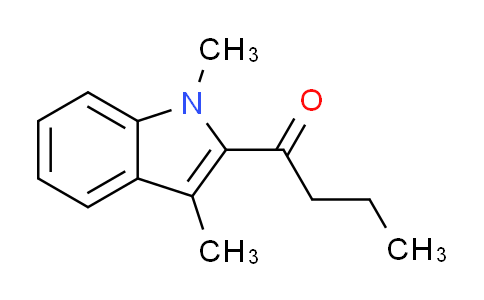 CAS No. 425373-45-1, 1-(1,3-dimethyl-1H-indol-2-yl)-1-butanone