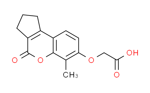 CAS No. 314743-72-1, [(6-methyl-4-oxo-1,2,3,4-tetrahydrocyclopenta[c]chromen-7-yl)oxy]acetic acid