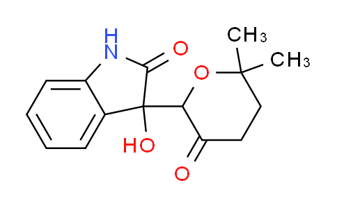 CAS No. 361179-31-9, 3-(6,6-dimethyl-3-oxotetrahydro-2H-pyran-2-yl)-3-hydroxy-1,3-dihydro-2H-indol-2-one