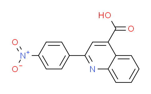 CAS No. 70097-13-1, 2-(4-nitrophenyl)quinoline-4-carboxylic acid