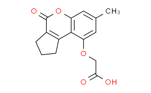 CAS No. 307549-54-8, [(7-methyl-4-oxo-1,2,3,4-tetrahydrocyclopenta[c]chromen-9-yl)oxy]acetic acid