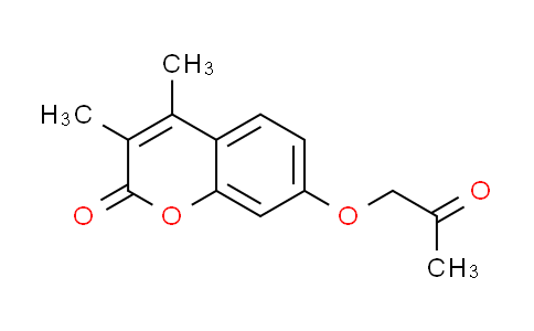 CAS No. 156006-10-9, 3,4-dimethyl-7-(2-oxopropoxy)-2H-chromen-2-one