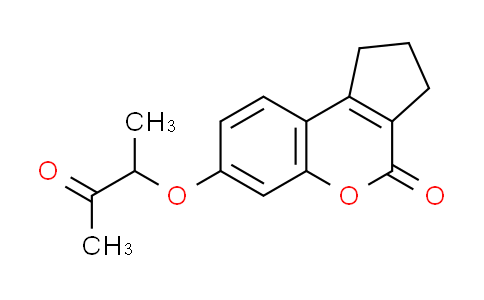 CAS No. 314743-56-1, 7-(1-methyl-2-oxopropoxy)-2,3-dihydrocyclopenta[c]chromen-4(1H)-one