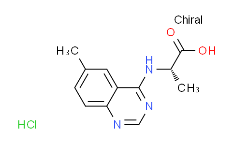 CAS No. 1396964-76-3, N-(6-methyl-4-quinazolinyl)alanine hydrochloride