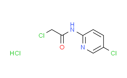 CAS No. 482374-73-2, 2-chloro-N-(5-chloro-2-pyridinyl)acetamide hydrochloride