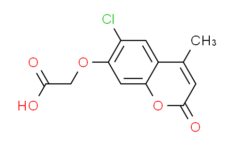 CAS No. 326102-48-1, [(6-chloro-4-methyl-2-oxo-2H-chromen-7-yl)oxy]acetic acid