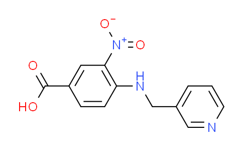 CAS No. 384855-46-3, 3-nitro-4-[(pyridin-3-ylmethyl)amino]benzoic acid