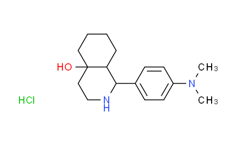 CAS No. 1212099-46-1, 1-[4-(dimethylamino)phenyl]octahydro-4a(2H)-isoquinolinol hydrochloride