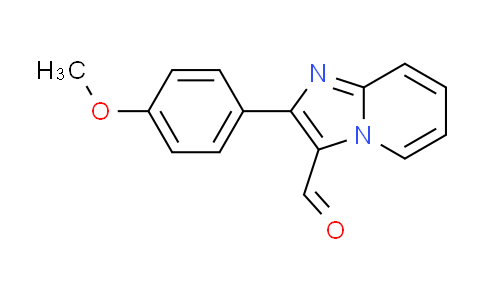 CAS No. 426239-77-2, 2-(4-methoxyphenyl)imidazo[1,2-a]pyridine-3-carbaldehyde