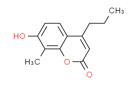 CAS No. 95184-99-9, 7-hydroxy-8-methyl-4-propyl-2H-chromen-2-one