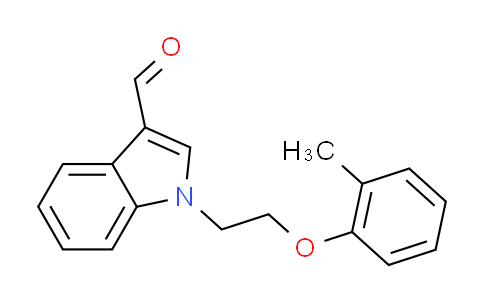 CAS No. 299935-67-4, 1-[2-(2-methylphenoxy)ethyl]-1H-indole-3-carbaldehyde