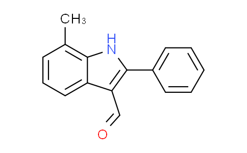 CAS No. 92855-23-7, 7-methyl-2-phenyl-1H-indole-3-carbaldehyde