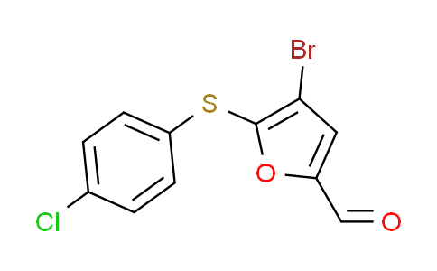 CAS No. 425681-51-2, 4-bromo-5-[(4-chlorophenyl)thio]-2-furaldehyde