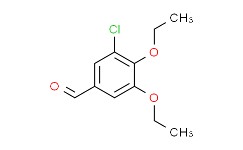 CAS No. 110732-06-4, 3-chloro-4,5-diethoxybenzaldehyde