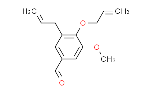 CAS No. 861528-78-1, 3-allyl-4-(allyloxy)-5-methoxybenzaldehyde