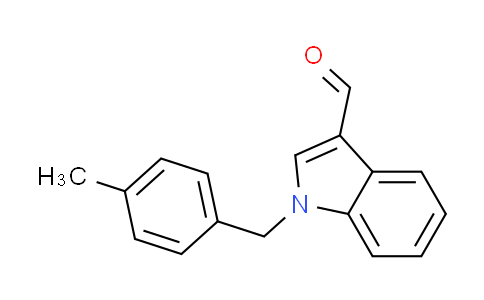 CAS No. 151409-79-9, 1-(4-methylbenzyl)-1H-indole-3-carbaldehyde
