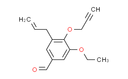 CAS No. 426221-47-8, 3-allyl-5-ethoxy-4-(2-propyn-1-yloxy)benzaldehyde