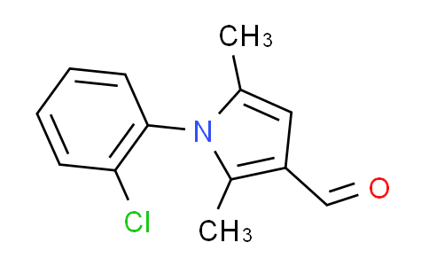 CAS No. 119673-49-3, 1-(2-chlorophenyl)-2,5-dimethyl-1H-pyrrole-3-carbaldehyde