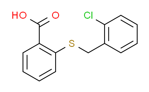 CAS No. 440347-30-8, 2-[(2-chlorobenzyl)thio]benzoic acid