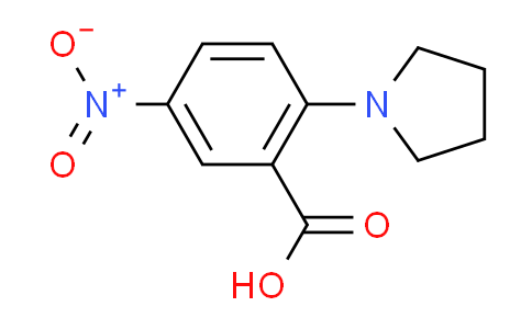 CAS No. 19555-48-7, 5-nitro-2-pyrrolidin-1-ylbenzoic acid