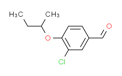 CAS No. 339546-96-2, 4-sec-butoxy-3-chlorobenzaldehyde