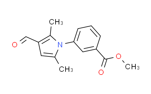 CAS No. 428473-45-4, methyl 3-(3-formyl-2,5-dimethyl-1H-pyrrol-1-yl)benzoate