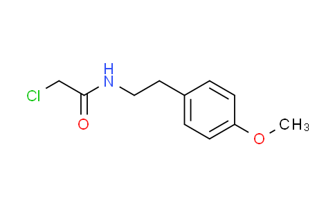 CAS No. 17639-50-8, 2-chloro-N-[2-(4-methoxyphenyl)ethyl]acetamide