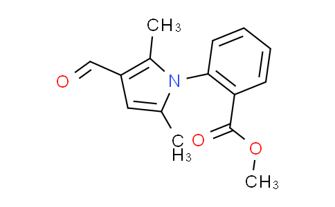 CAS No. 590395-51-0, methyl 2-(3-formyl-2,5-dimethyl-1H-pyrrol-1-yl)benzoate