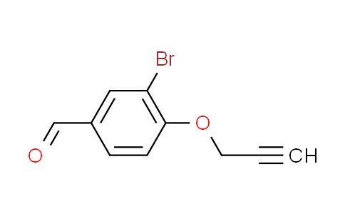 CAS No. 428487-30-3, 3-bromo-4-(2-propyn-1-yloxy)benzaldehyde