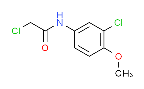 CAS No. 7072-94-8, 2-chloro-N-(3-chloro-4-methoxyphenyl)acetamide