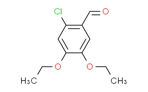 CAS No. 832677-75-5, 2-chloro-4,5-diethoxybenzaldehyde