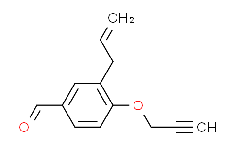 CAS No. 915922-32-6, 3-allyl-4-(2-propyn-1-yloxy)benzaldehyde