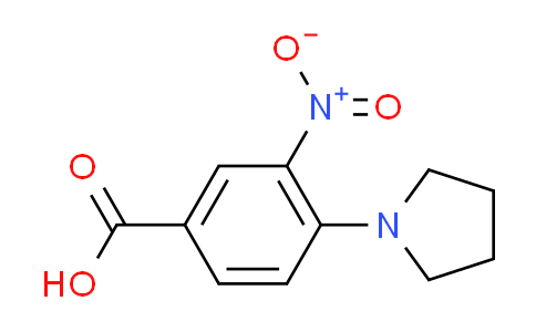 CAS No. 40832-81-3, 3-nitro-4-pyrrolidin-1-ylbenzoic acid