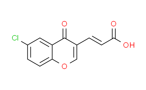 CAS No. 42059-70-1, (2E)-3-(6-chloro-4-oxo-4H-chromen-3-yl)acrylic acid