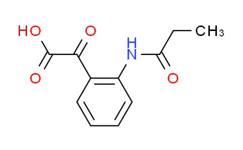 CAS No. 352330-52-0, oxo[2-(propionylamino)phenyl]acetic acid